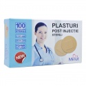 Plasturi panza post injectie, rotunzi 22mm, 100 bucati