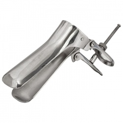 Speculum vaginal inox, cu opritor central, marimi L,M,S