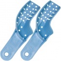 Linguri plastic pentru impresie, semiarcada, superior dreapta/inferior stanga, 1 pereche