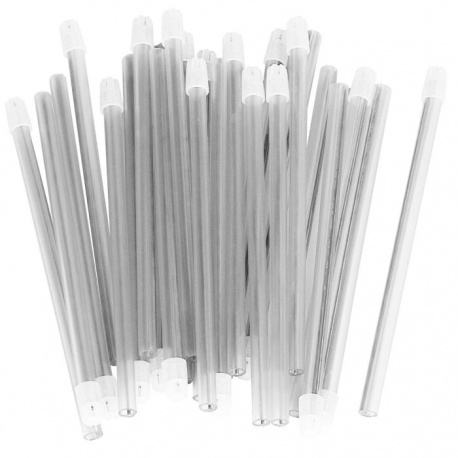 Aspiratoare saliva 15 cm, cu cap detasabil, diverse culori, 100 bucati